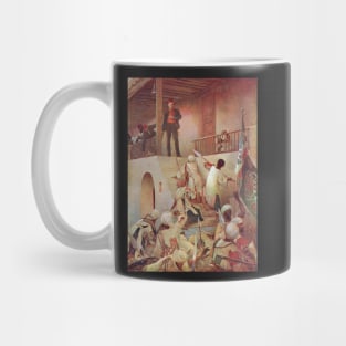 Death of general Gordon at Khartoum 1885 Mug